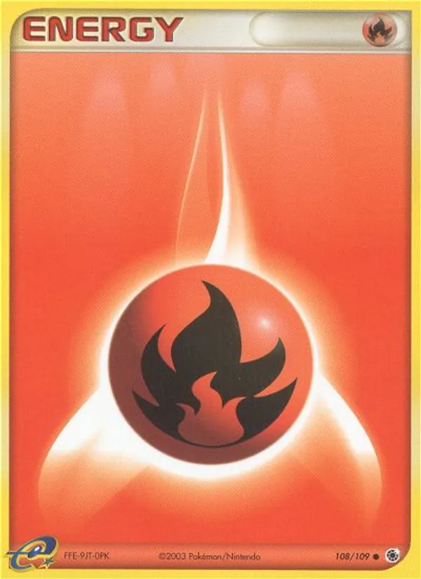 Fire Energy — EX Rubi e Safira 108