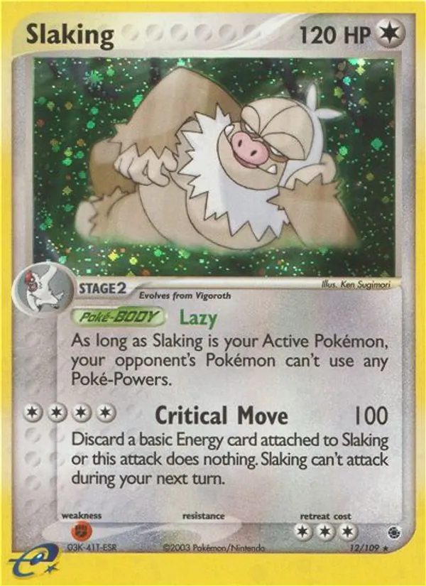 Slaking — EX Rubi e Safira 12