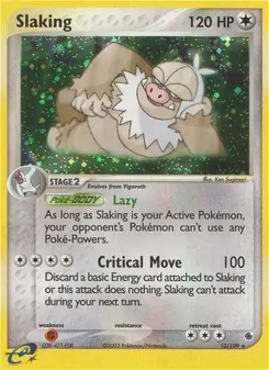 Slaking — EX Rubi e Safira 12