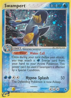 Swampert — EX Rubi e Safira 13