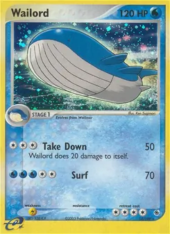 Wailord — EX Rubi e Safira 14