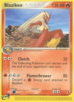Blaziken — EX Rubi e Safira 15