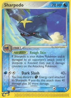 Sharpedo — EX Rubi e Safira 22