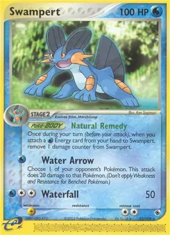 Swampert — EX Rubi e Safira 23
