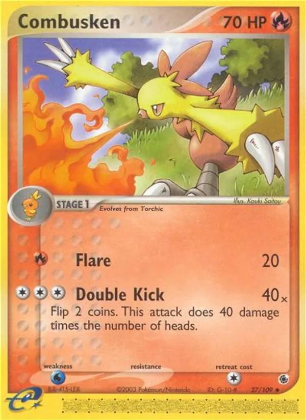 Combusken — EX Rubi e Safira 27