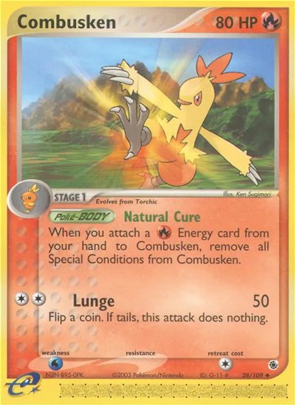 Combusken — EX Rubi e Safira 28