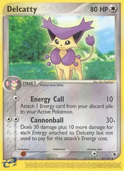 Delcatty — EX Rubi e Safira 29