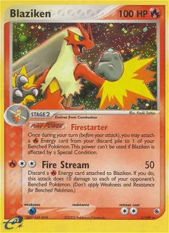 Blaziken — EX Rubi e Safira 3