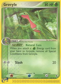 Grovyle — EX Rubi e Safira 32