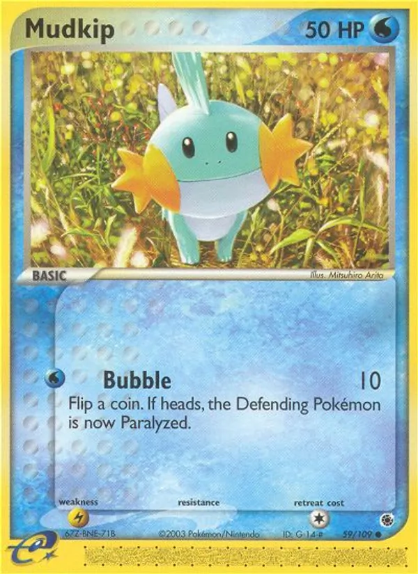 Mudkip — EX Rubi e Safira 59