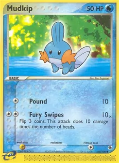Mudkip — EX Rubi e Safira 60