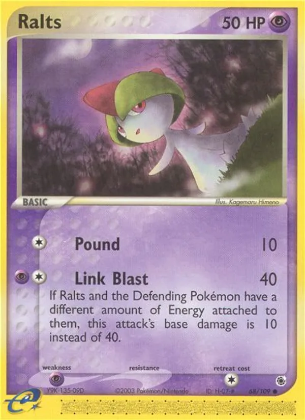 Ralts — EX Rubi e Safira 68