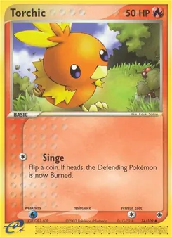 Torchic — EX Rubi e Safira 74