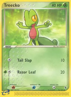 Treecko — EX Rubi e Safira 76