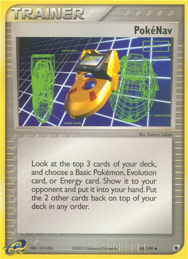 PokéNav — EX Rubi e Safira 88