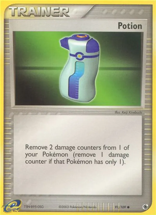 Potion — EX Rubi e Safira 91