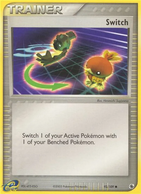 Switch — EX Rubi e Safira 92