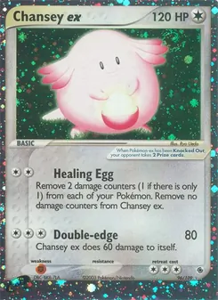 Chansey ex — EX Rubi e Safira 96