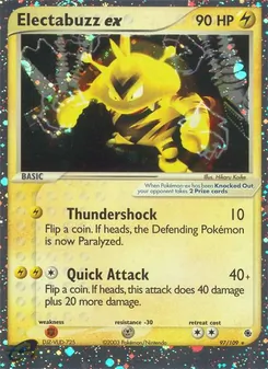 Electabuzz ex — EX Rubi e Safira 97