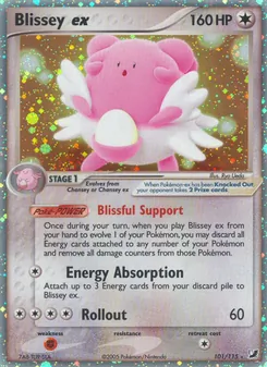 Blissey ex — EX Forças Ocultas 101