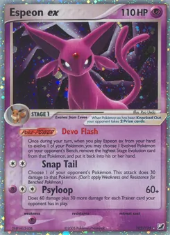 Espeon ex — EX Forças Ocultas 102