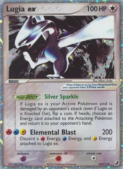 Lugia ex — EX Forças Ocultas 105