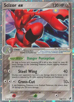 Scizor ex — EX Forças Ocultas 108