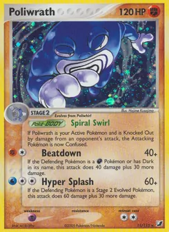 Poliwrath — EX Forças Ocultas 11