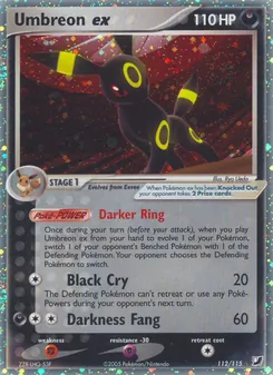 Umbreon ex — EX Forças Ocultas 112
