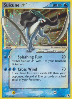 Suicune ☆ — EX Forças Ocultas 115