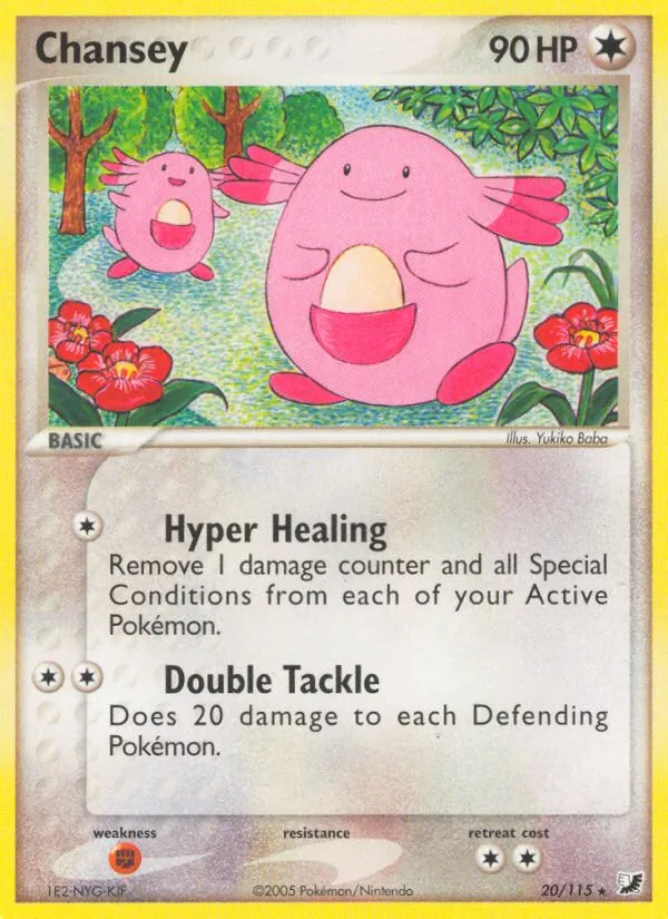 Chansey — EX Forças Ocultas 20