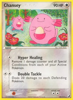 Chansey — EX Forças Ocultas 20