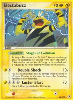 Electabuzz — EX Forças Ocultas 22