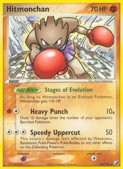 Hitmonchan — EX Forças Ocultas 24