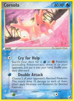 Corsola — EX Forças Ocultas 37