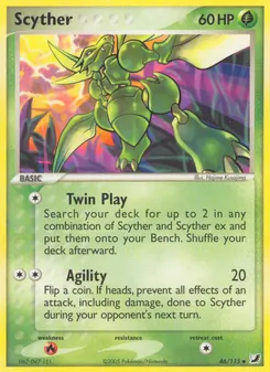Scyther — EX Forças Ocultas 46