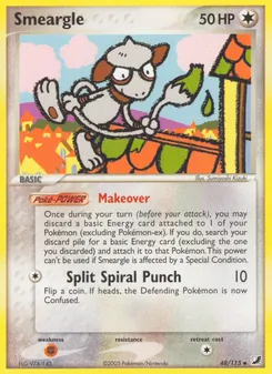 Smeargle — EX Forças Ocultas 48