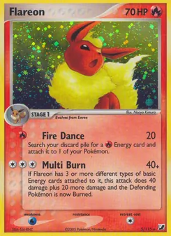 Flareon — EX Forças Ocultas 5
