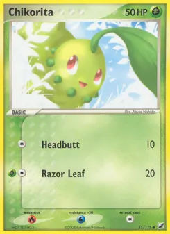 Chikorita — EX Forças Ocultas 51