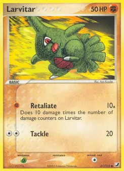 Larvitar — EX Forças Ocultas 61