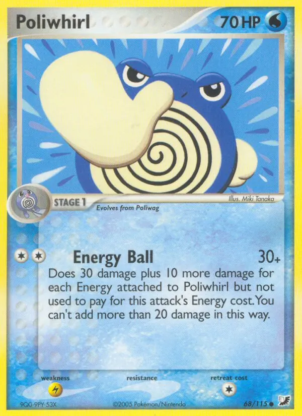 Poliwhirl — EX Forças Ocultas 68