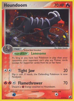 Houndoom — EX Forças Ocultas 7