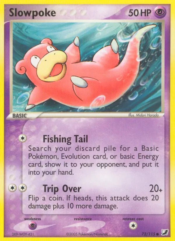 Slowpoke — EX Forças Ocultas 72