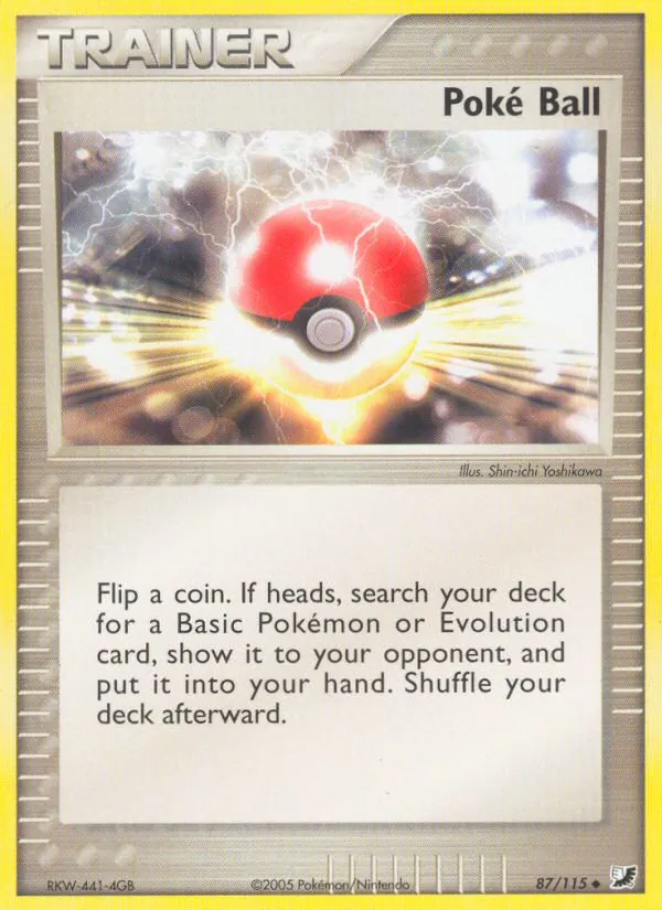 Poké Ball — EX Forças Ocultas 87