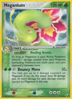 Meganium — EX Forças Ocultas 9