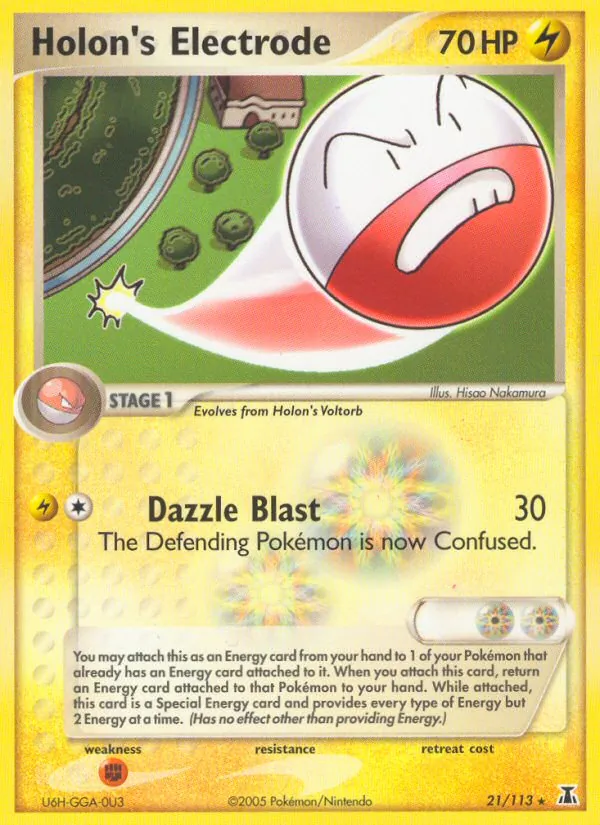 Holon's Electrode — Delta Species 21