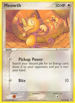 Meowth — Delta Species 77