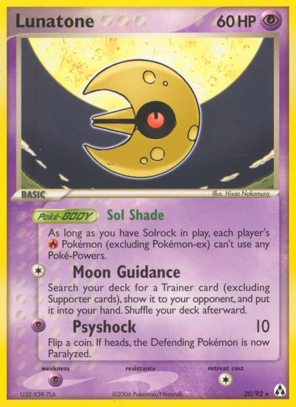 Lunatone — Legend Maker 20