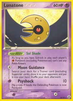 Lunatone — Legend Maker 20