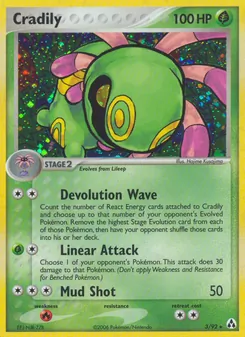 Cradily — Legend Maker 3